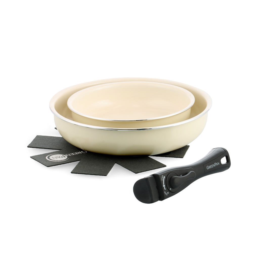 【ブラックフライデー対象】クリックシェフ 4点セット クリームホワイト