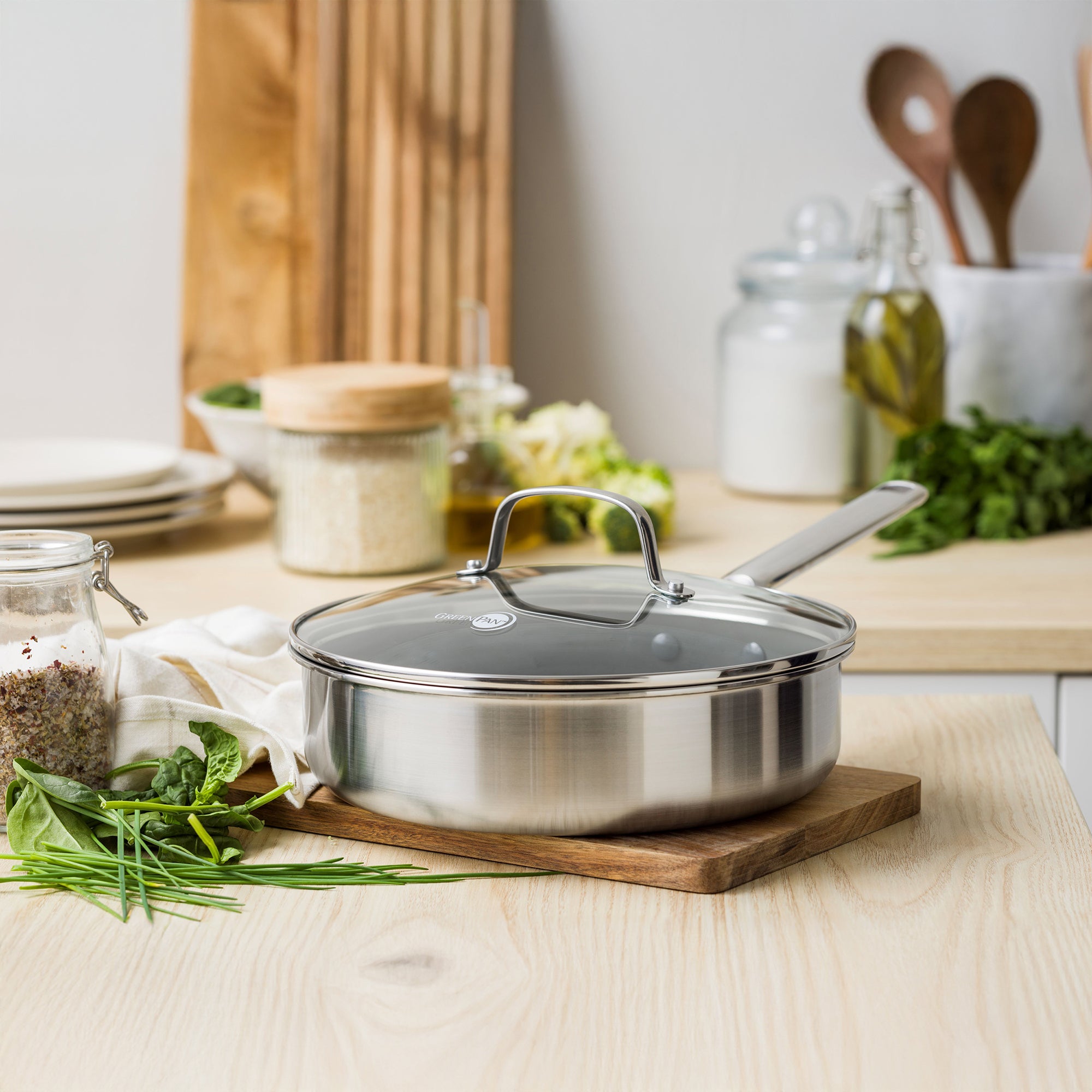 ※予約商品:12月中旬発送予定※【新商品】エーペックス 深型フライパン 24cm ガラス蓋付き