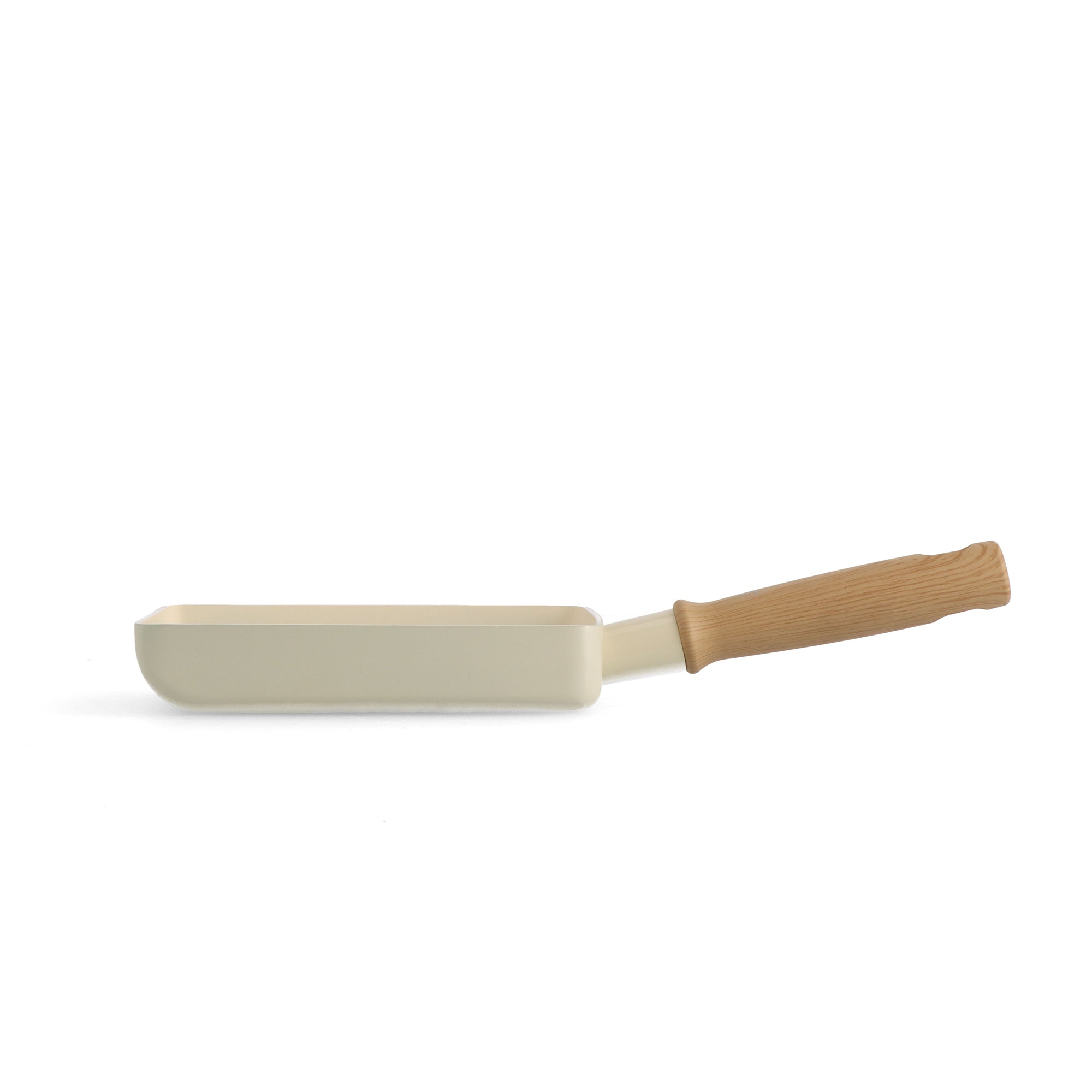 【スターターモデル】グリーンシェフ ビンテージ エッグパン ホワイト IH/ガス火対応