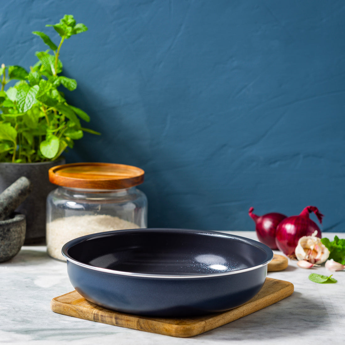 【ブラックフライデー対象】【部品】グリーンパン クリックシェフ フライパン26cm オックスフォードブルー