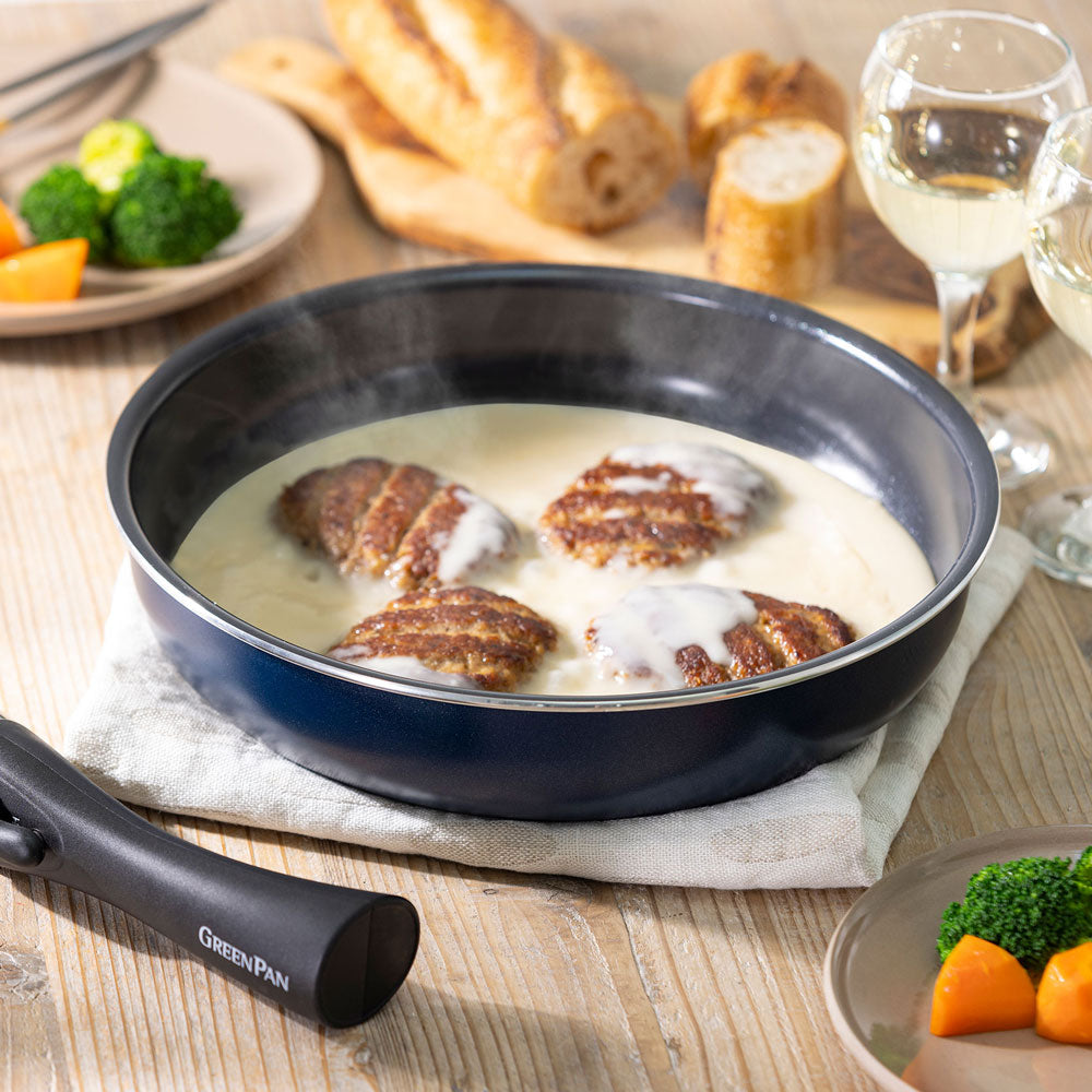 クリックシェフ 5点セット オックスフォードブルー 【旧モデル・オリジナルスポンジ付き】