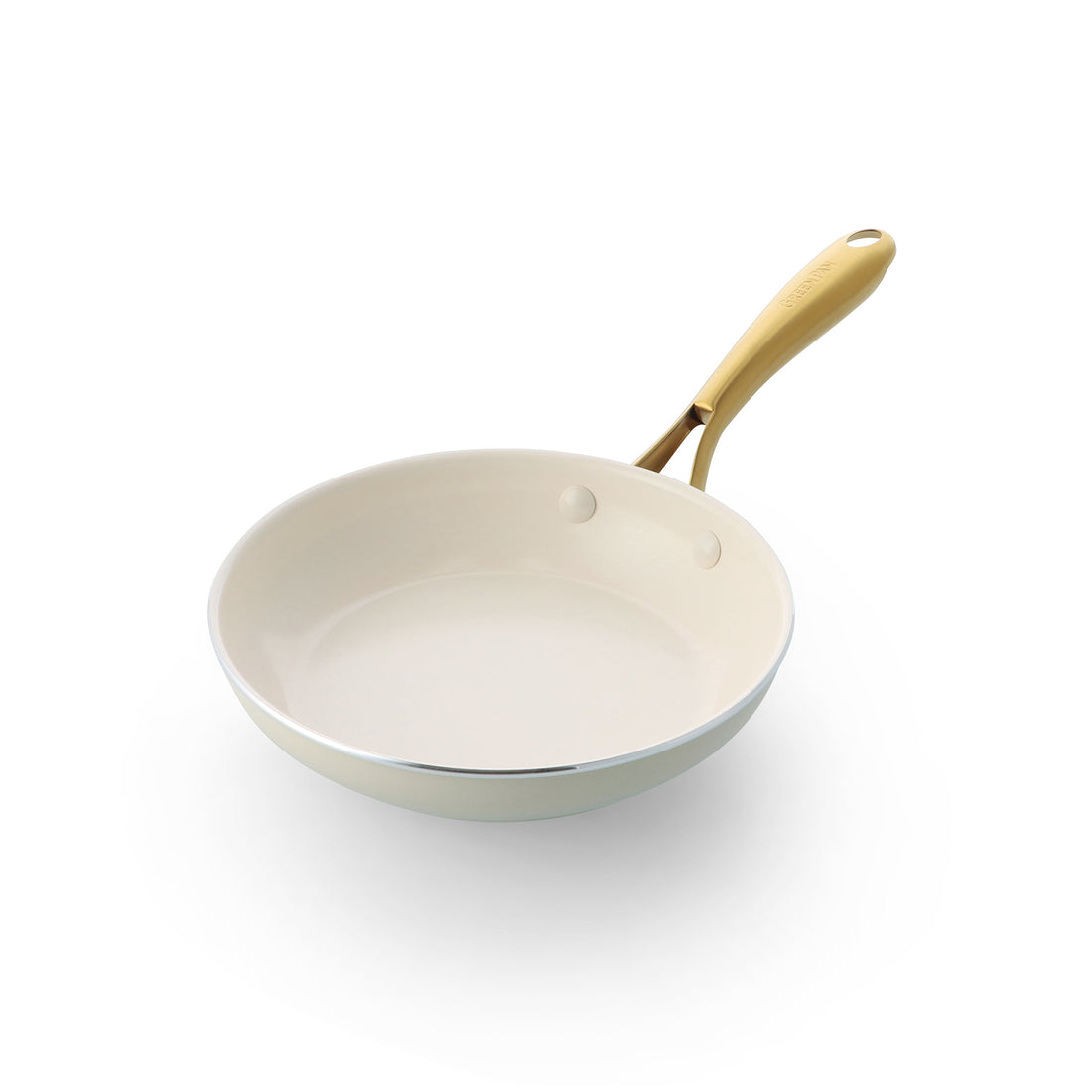 【新商品】ストゥディオ クリームホワイト フライパン 20cm IH/ガス火対応