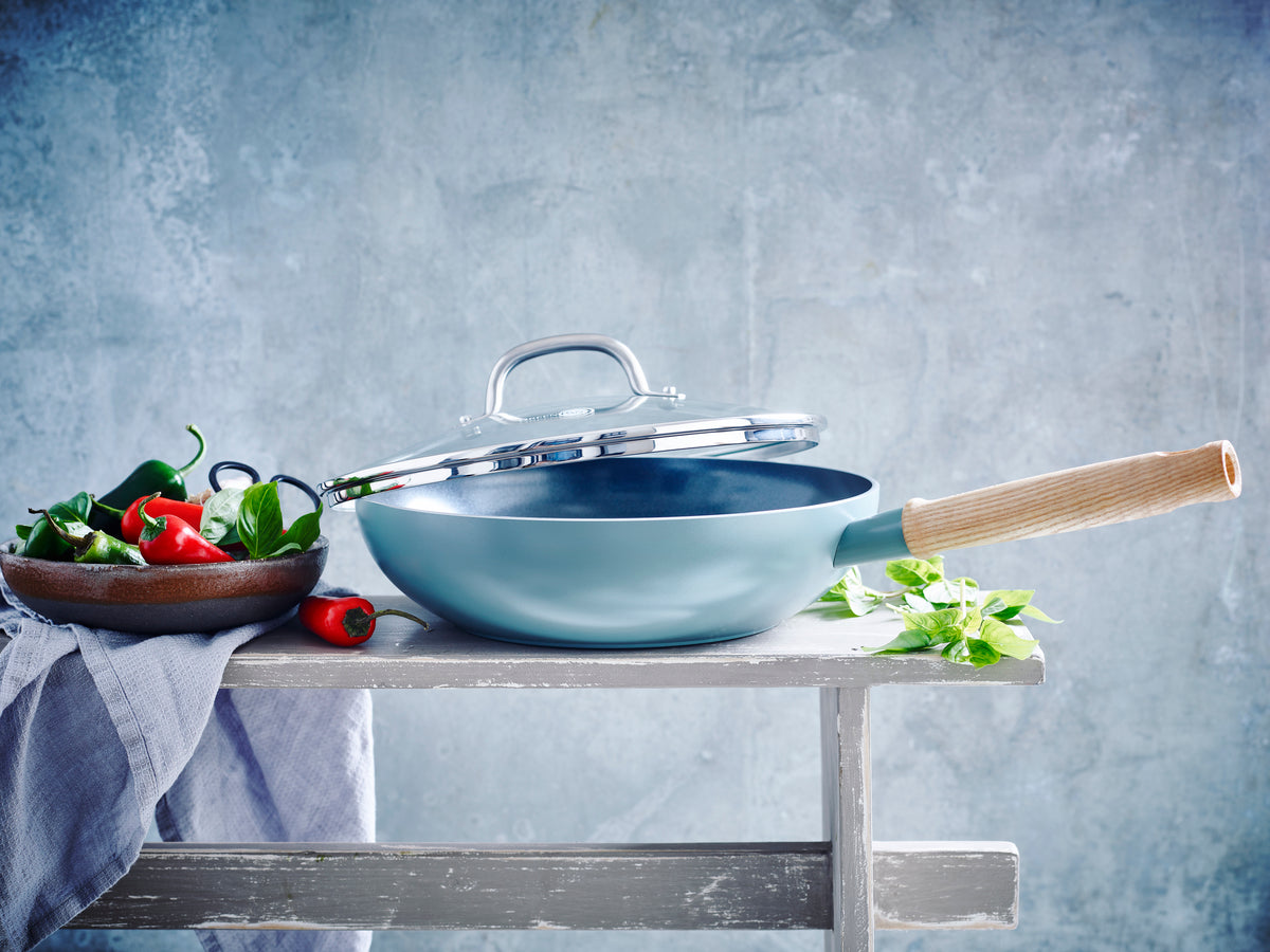 【ブラックフライデー対象】メイフラワー ウォックパン(深型フライパン)28cm IH/ガス火対応