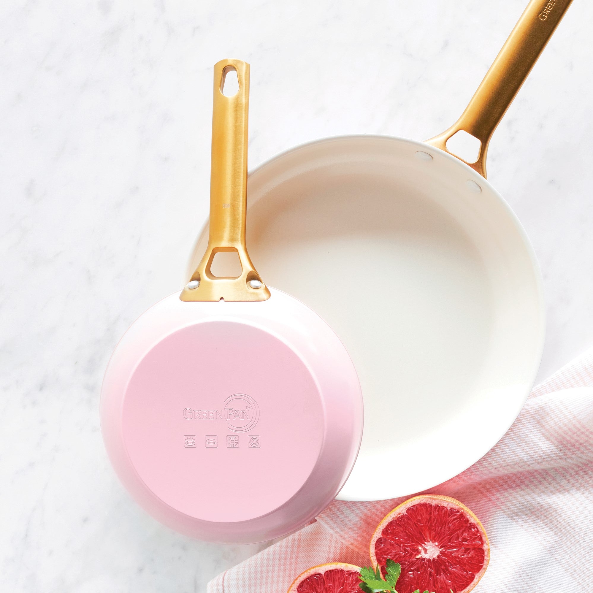 パドヴァ(ピンク) フライパン20cm IH/ガス火対応