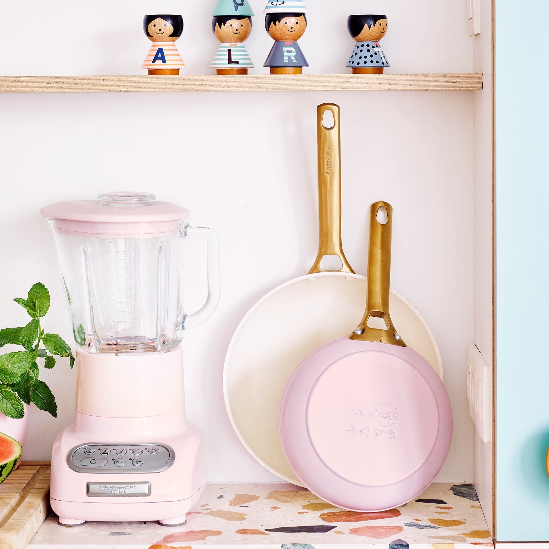 パドヴァ(ピンク)フライパン26cm IH/ガス火対応