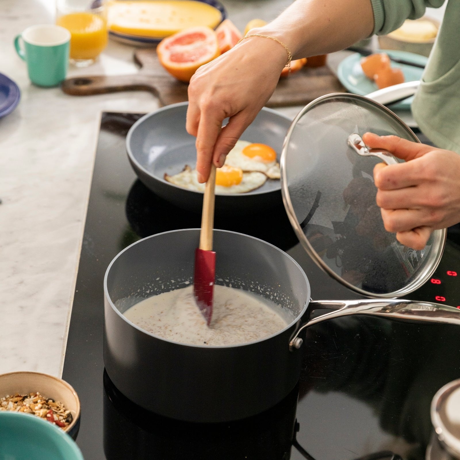 【福袋2026】グリーンパン ヴェニスプロ5点セット IH/ガス火対応