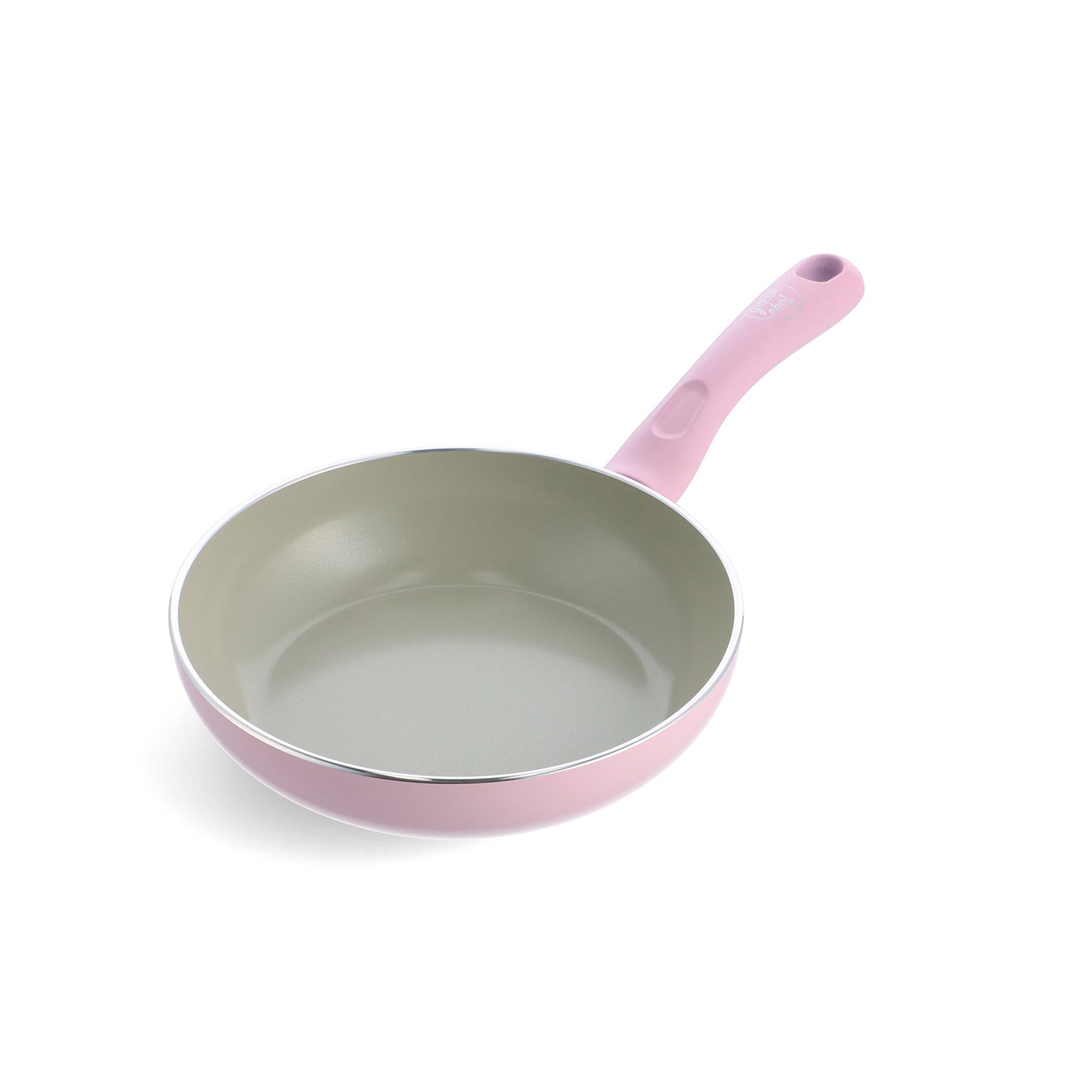 【スターターモデル】グリーンシェフ アースカラー フライパン 20cm クォーツピンク IH/ガス火対応