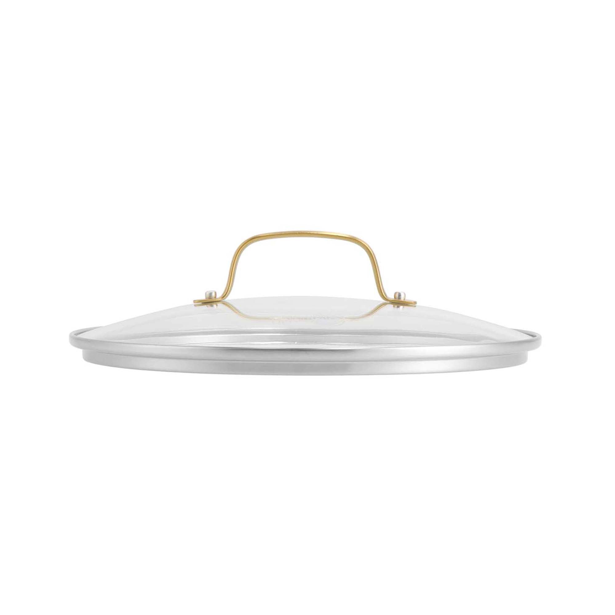 ステンレス ガラス蓋(ハンドル:ゴールド) 26cm