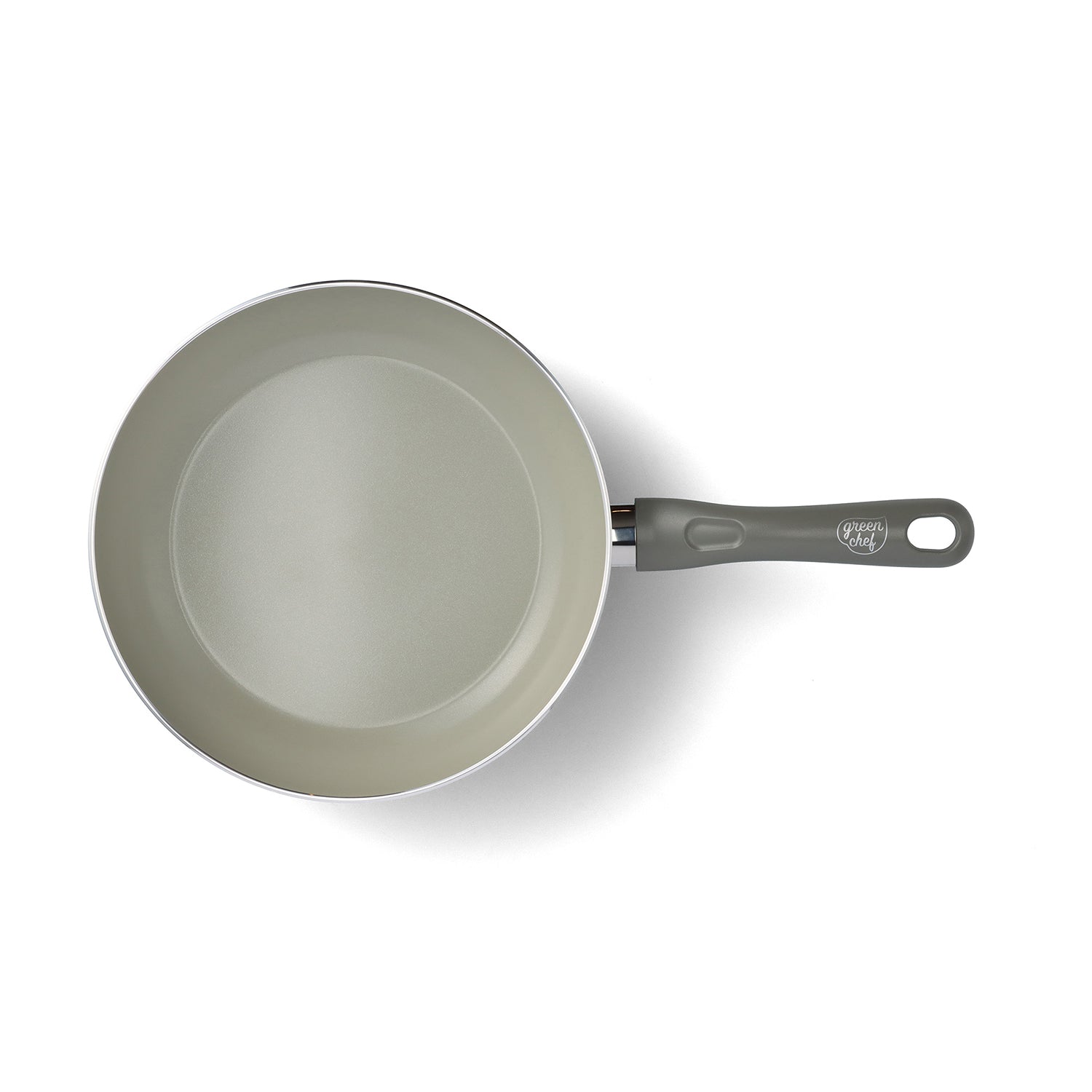 【スターターモデル】グリーンシェフ アースカラー フライパン 26cm クォーツグレー IH/ガス火対応