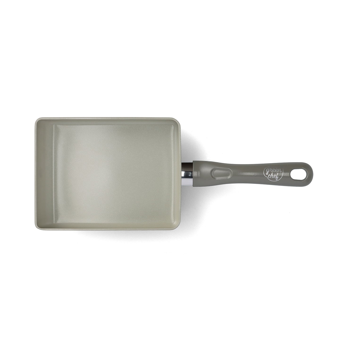 【スターターモデル】グリーンシェフ アースカラー エッグパン クォーツグレー IH/ガス火対応