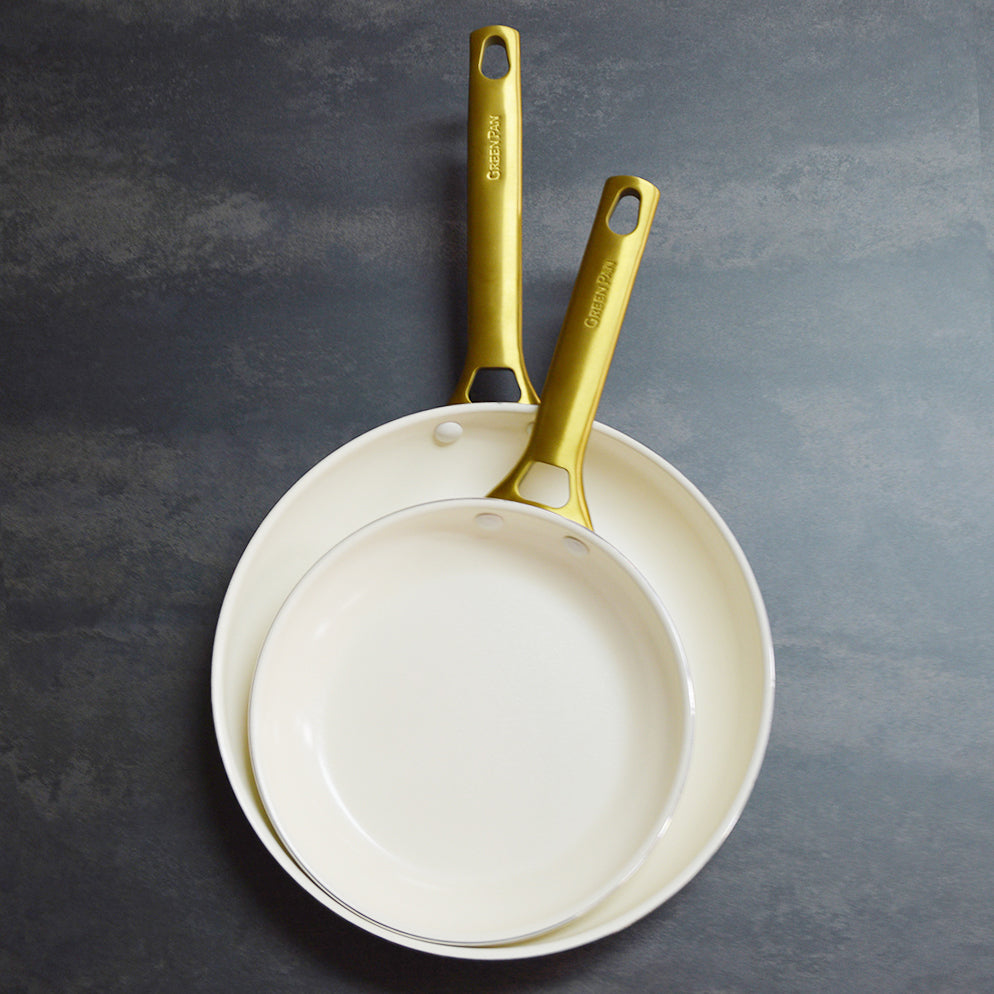 【在庫限り】パドヴァ(クリームホワイト)フライパン26cm IH/ガス火対応