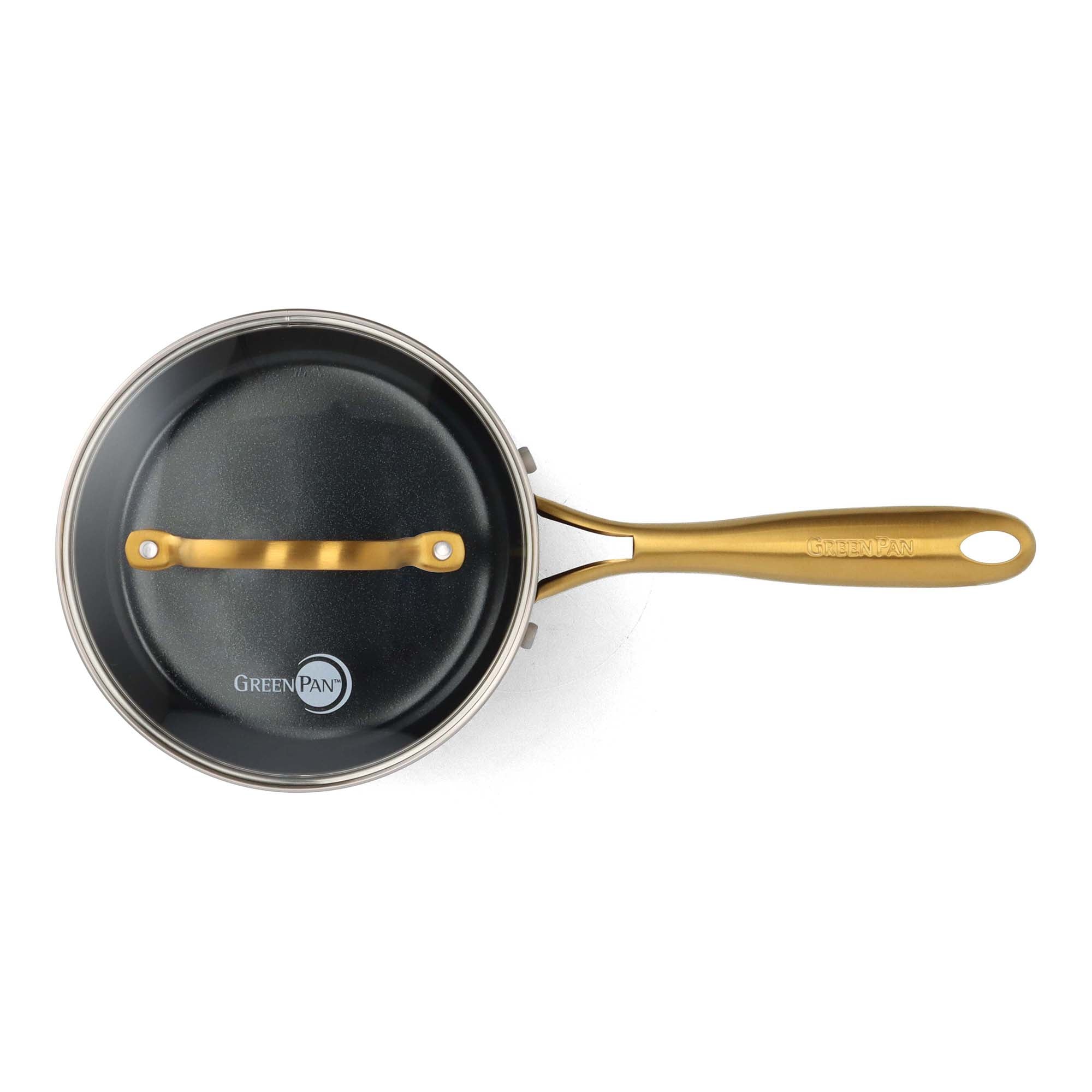 ストゥディオ ソースパン 16cmガラス蓋付 IH/ガス火対応