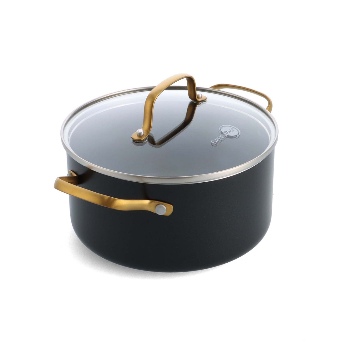 【ブラックフライデー対象】ストゥディオ キャセロール 20cmガラス蓋付 IH/ガス火対応