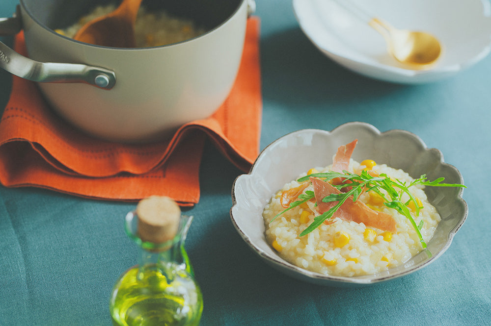 とうもろこしのリゾット