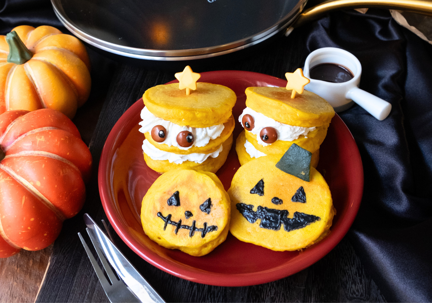 パンプキンパンケーキ