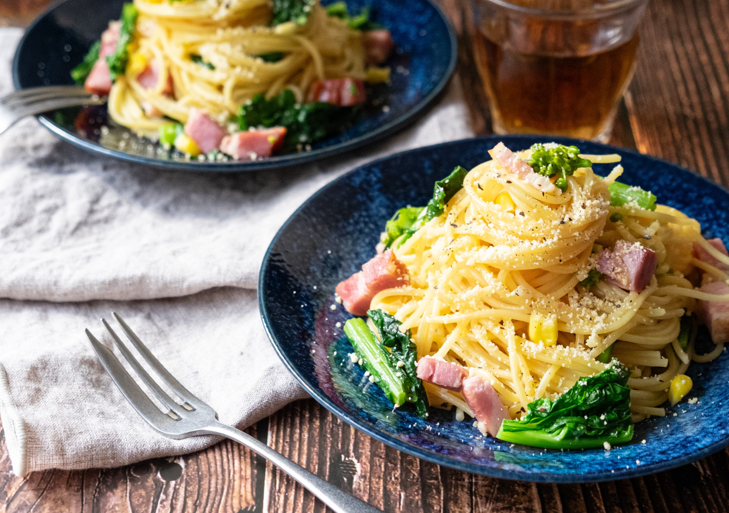 菜の花のパスタ