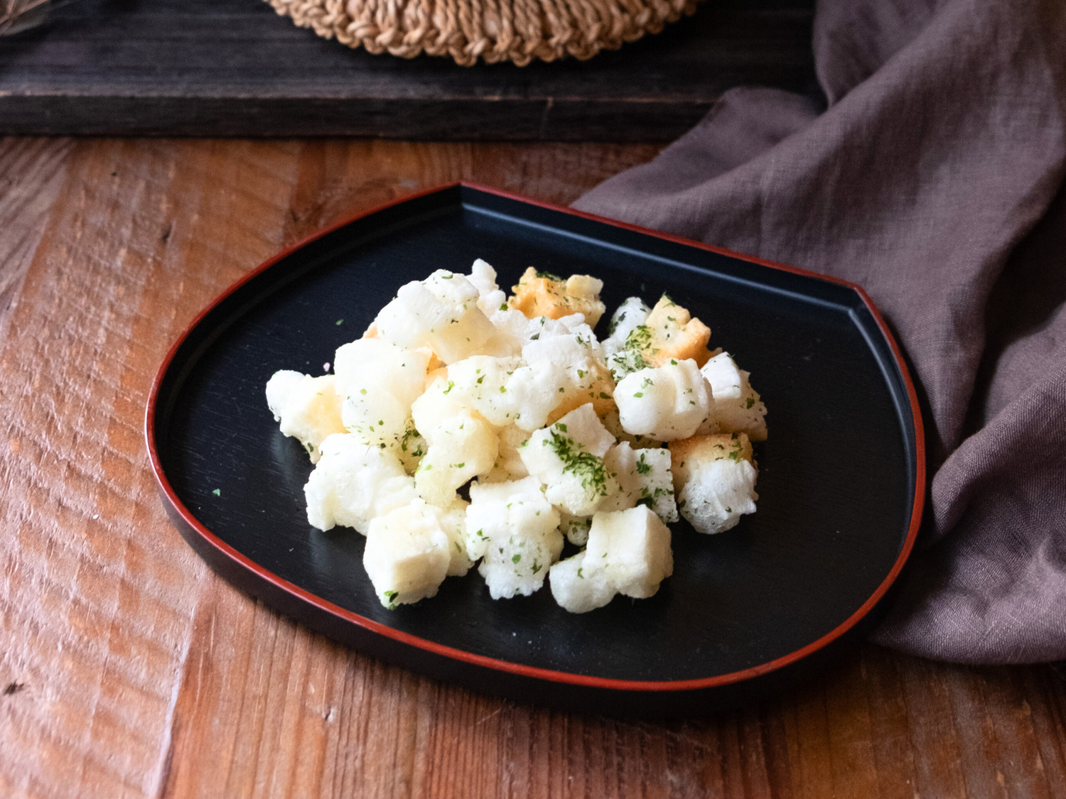 余ったお餅でおかき