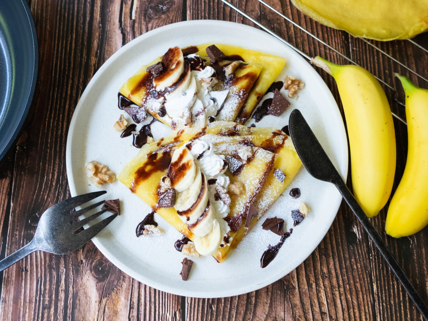 もちもち米粉クレープ