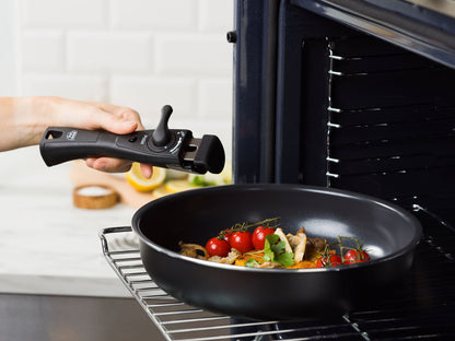 【新商品】【スターターモデル】グリーンシェフ イージースタック 4点セット フライパン20/26cm ソースパン16cm ハンドル　ガス火専用