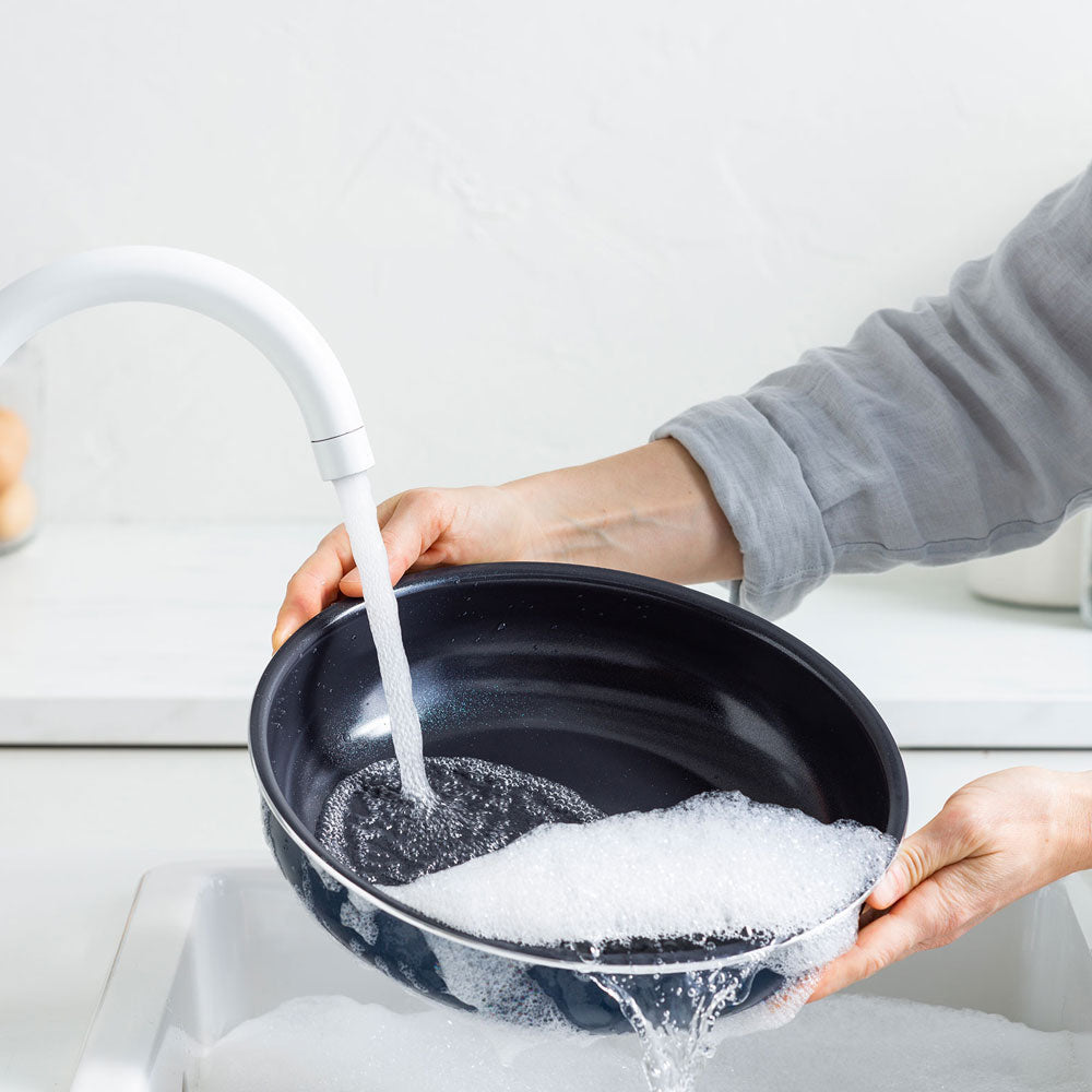 クリックシェフ　5点セット　オックスフォードブルー  【旧モデル・オリジナルスポンジ付き】