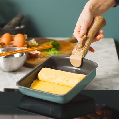 【福袋2026】グリーンパン　メイフラワー×クリックシェフ（スモーキースカイブルー）10点セット　IH／ガス火対応