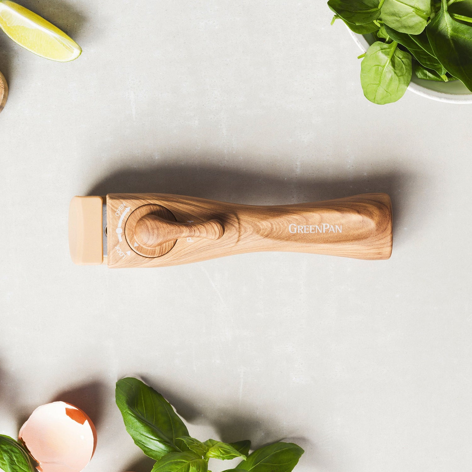 【福袋2026】グリーンパン　メイフラワー×クリックシェフ（スモーキースカイブルー）10点セット　IH／ガス火対応